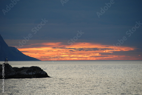 Sonnenuntergang am Polarmeer © AndiPu
