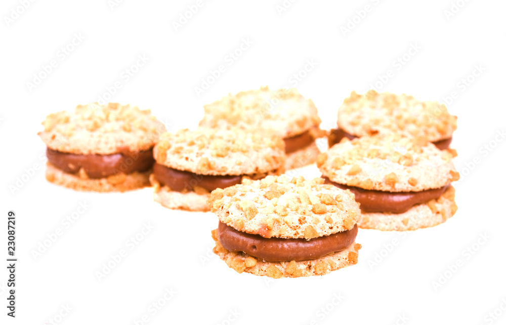 Cookies with chocolate Cookies with chocolate