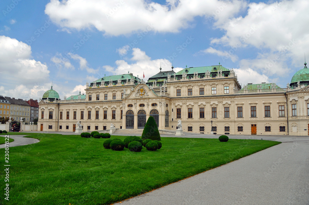 Palace Belvedere Vienna Austria