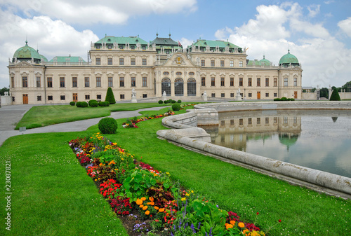 Palace Belvedere Vienna Austria