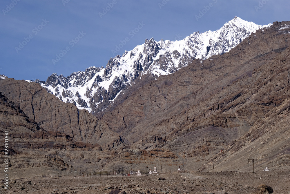 Mountains, Karu, Ladakh, India