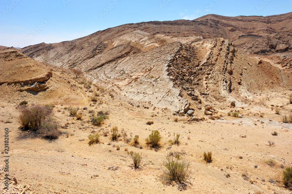 Makhtesh Ramon, Negev desert