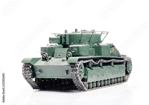 Vászonkép Russian vintage tank
