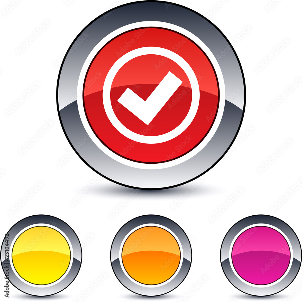 Mark round button. Mark round button.