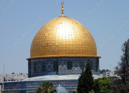 Jerusalem Dome of Rock Mosque 2010