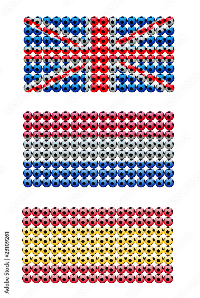 european flags european flags