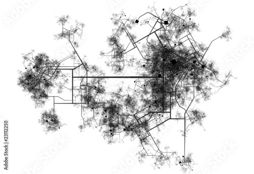 Obraz na plátně Transport System