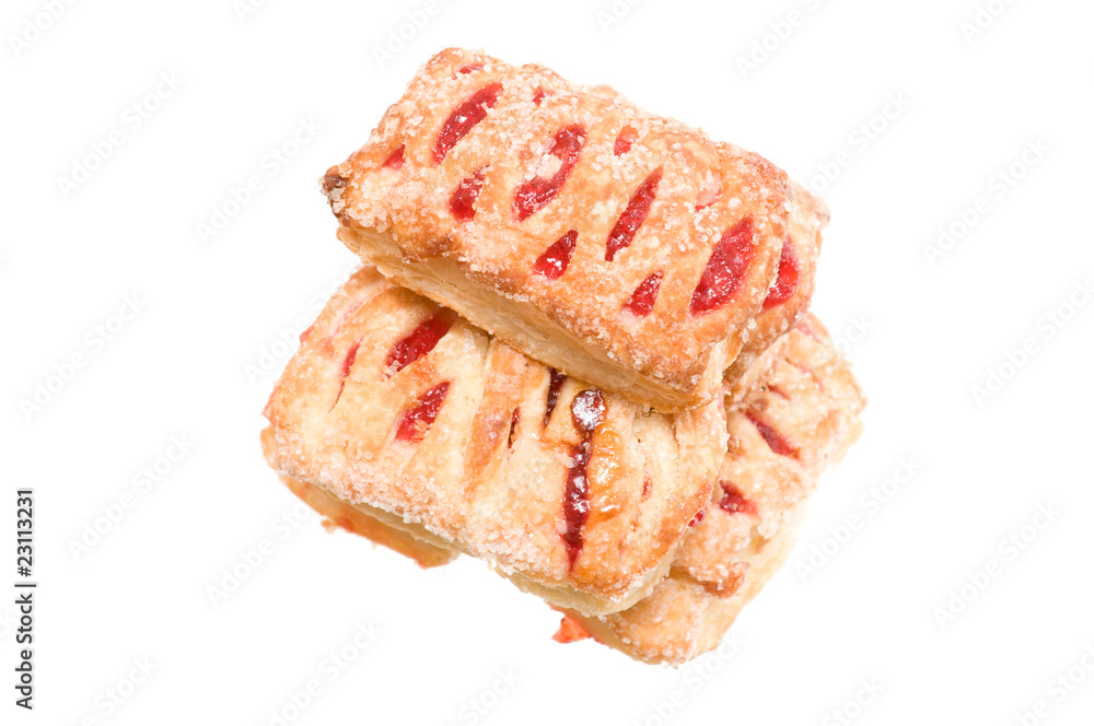 Cookies with confiture