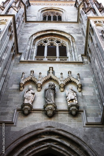 Konstanz, Münster - Ornamente an der Vorderseite