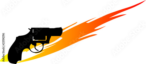 gun vector illustration