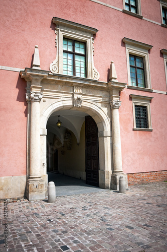 Archway of Royals Castle - Warsaw #23115425