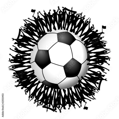 fussball mit fans I