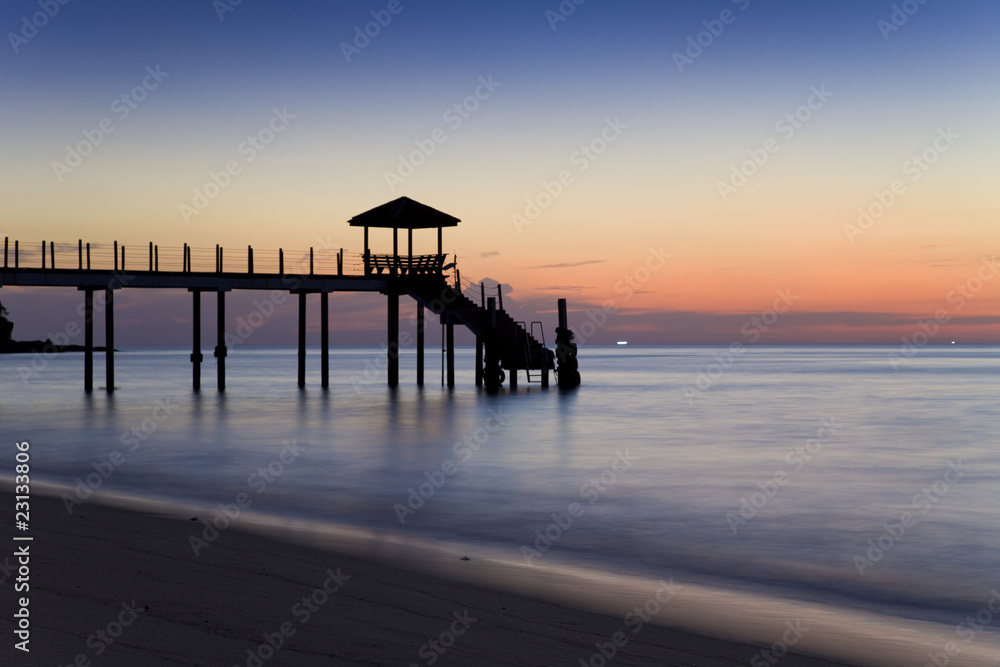 Fototapeta premium pier