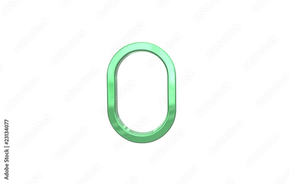 Obraz premium zéro vert