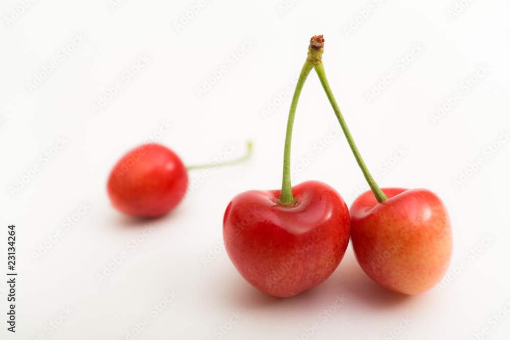 Red cherries Red cherries