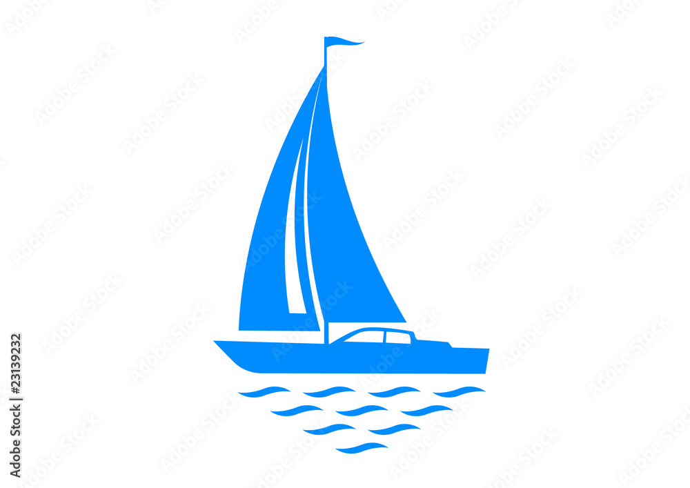 Silhouette of sailboat