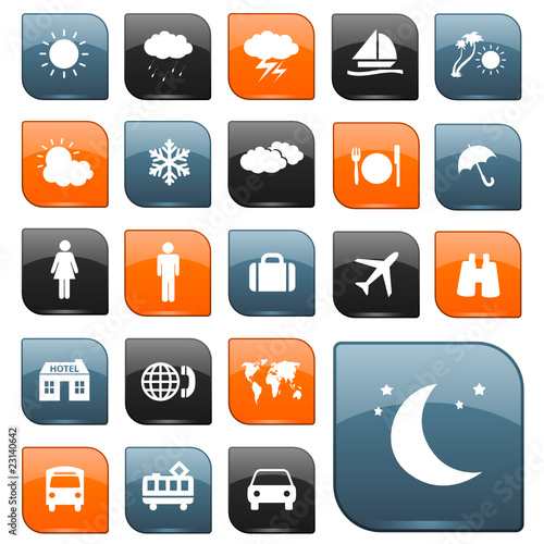 Icon Set 4 - Travel and Weather