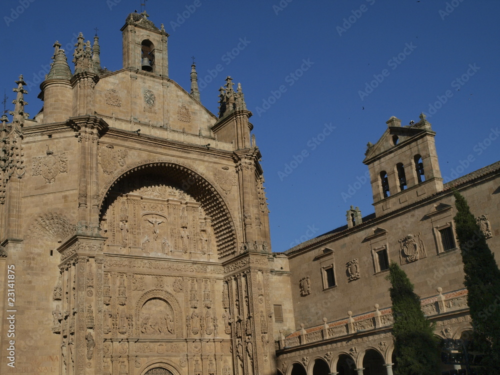 San Esteban y convento de los Dominicos en Salamanca