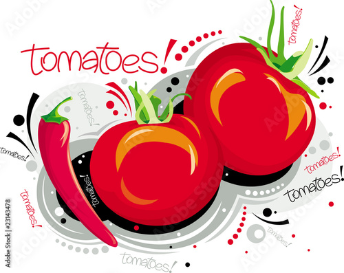 Red tomatoes
