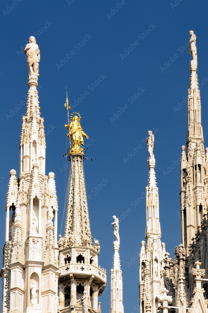 Le guglie del Duomo