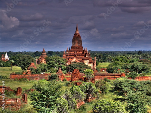 Myanmar  Bagan - Htilominlo Temple nb.1