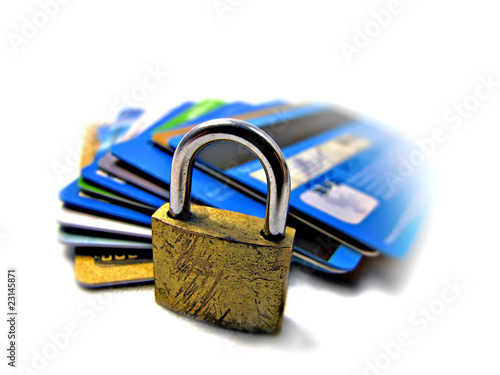 Credit card security safety - pin and password