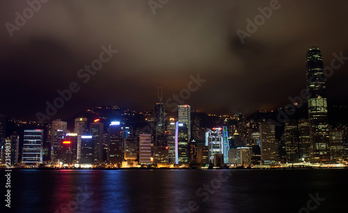 Hong Kong view at night © omers11