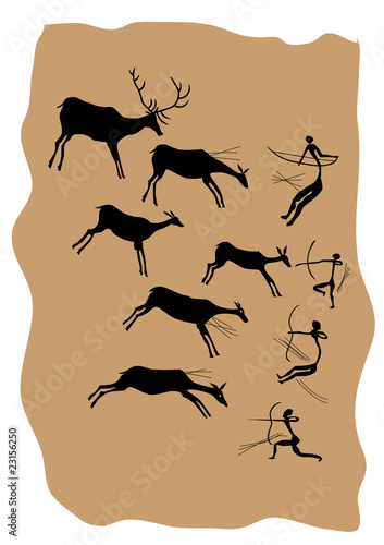 Rock paintings