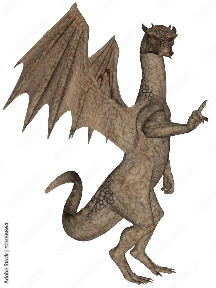 Fototapeta premium Rock dragon