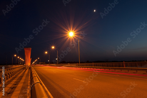 Bridge at night