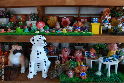 Fototapeta Naklejka Na Ścianę i Meble -  Ceramic doll shop