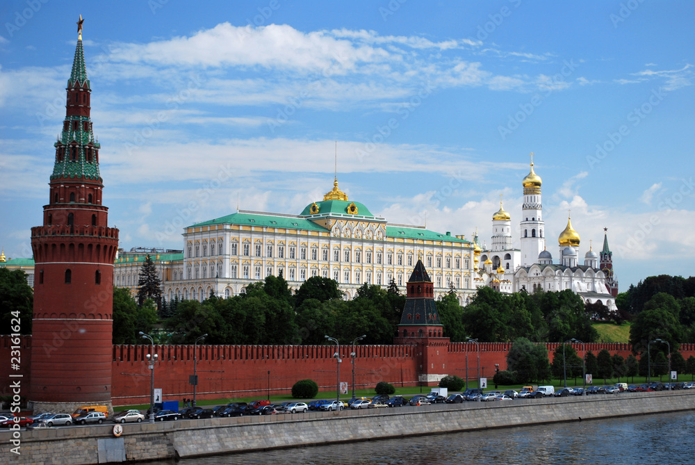 Le Kremlin au centre de Moscou