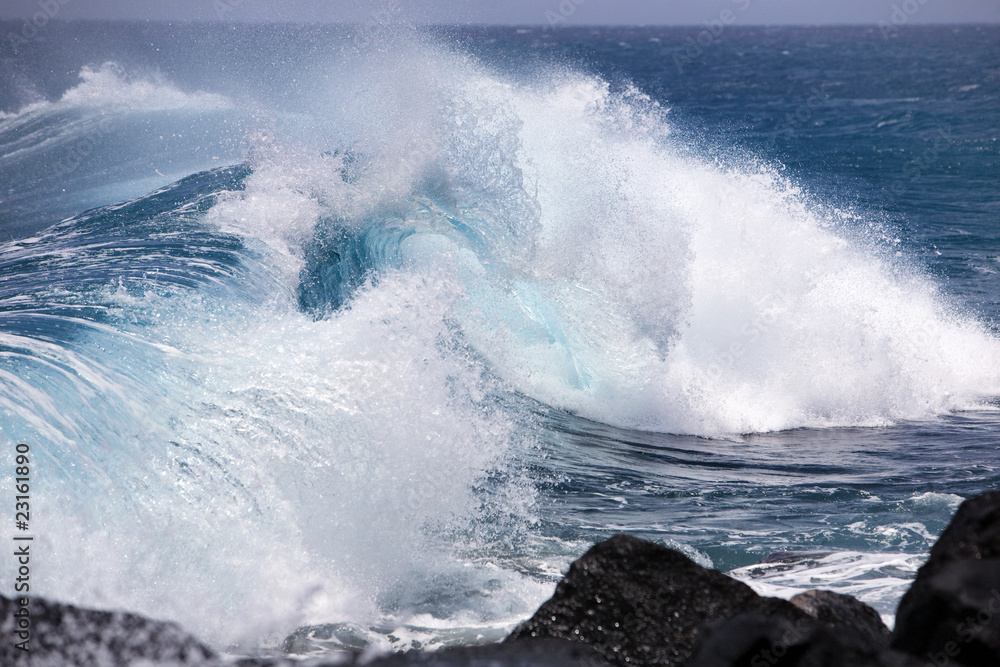 Naklejka premium Ocean wave