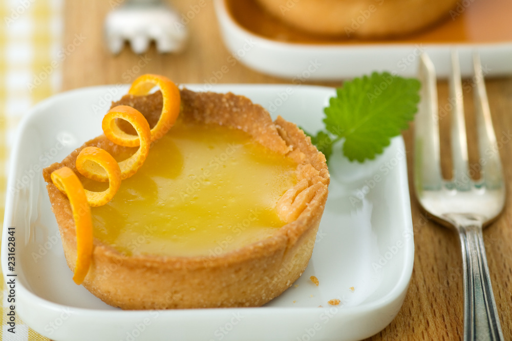 Ein Orangentart Ein Orangentart