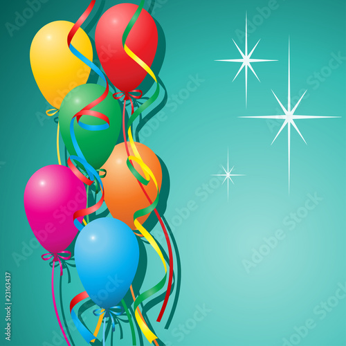 Balloons Background