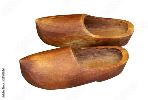 wooden shoe