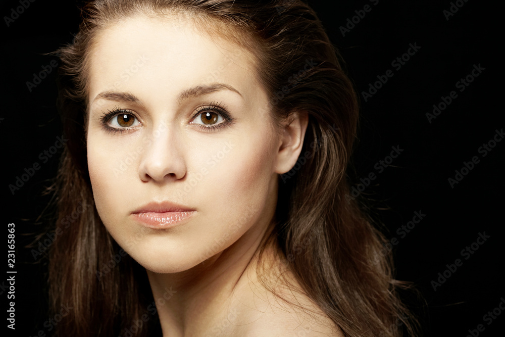 Fototapeta premium Portrait of pretty girl