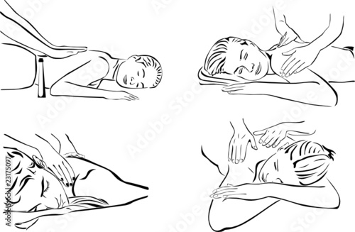 Massage illustration