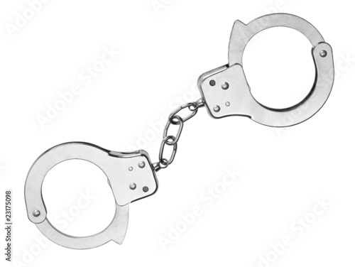 Pair of handcuffs photo