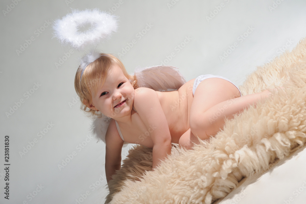 Little angel girl Little angel girl