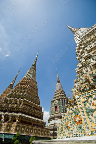 Buddhist stupa in Bangkok