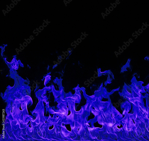 blaue Flamme