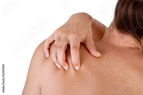 Hurting neck and shoulder