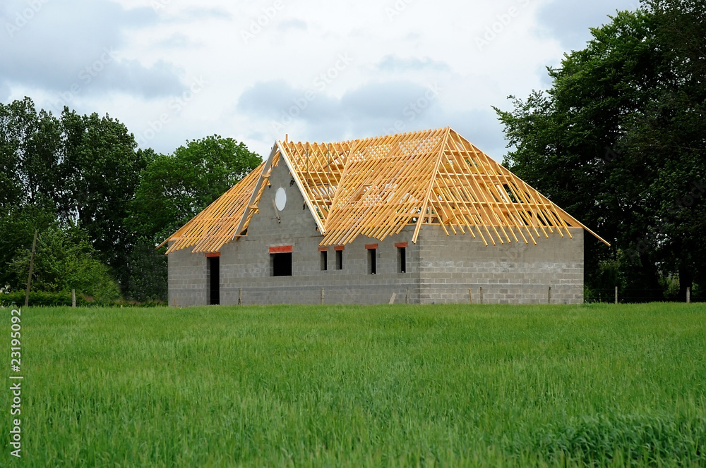 chantier de la construction d'une maison chantier de la construction d'une maison