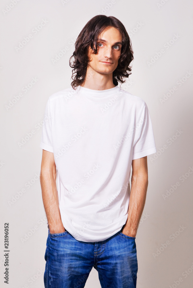 Handsome young man Handsome young man