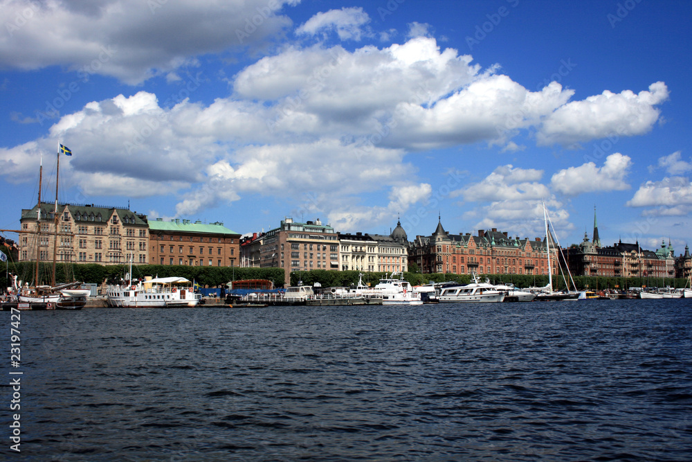 Stadtansicht Stockholm 3646a