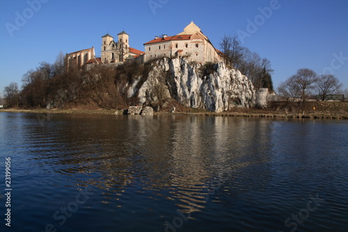 Tyniec - benedictine abbey, near Cracow, Poland