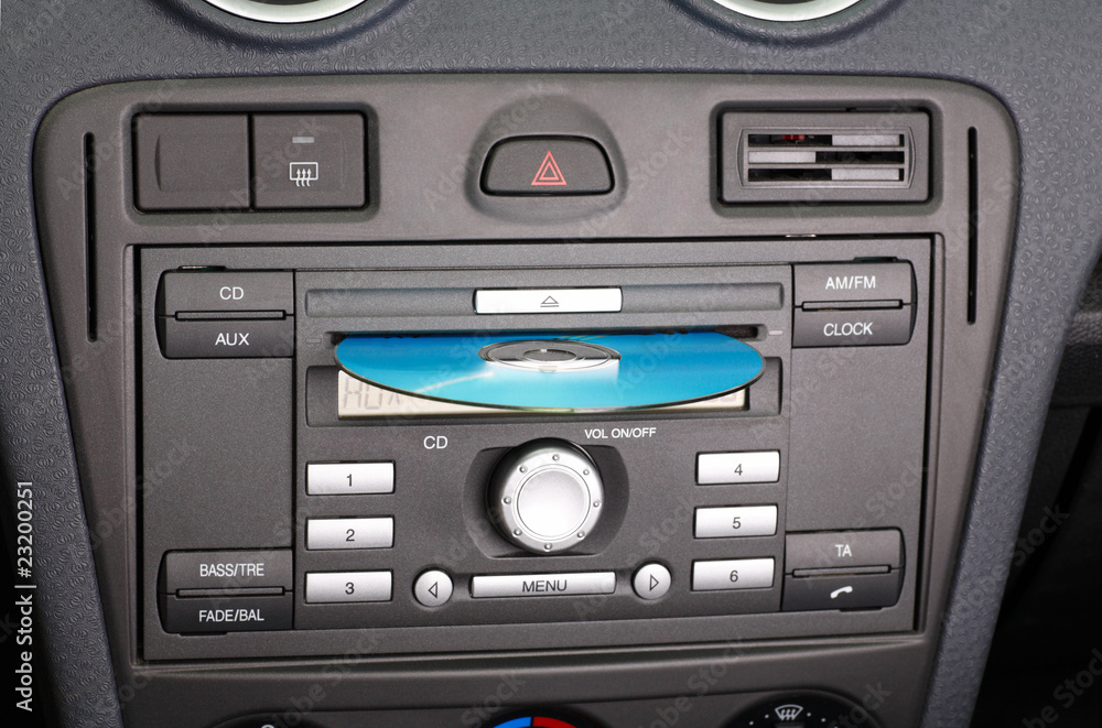 Fototapeta premium Car CD