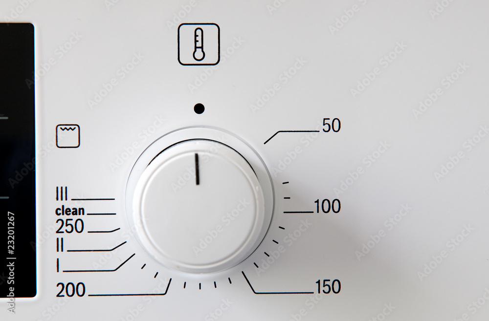 Modern kitchen stove control panel Modern kitchen stove control panel
