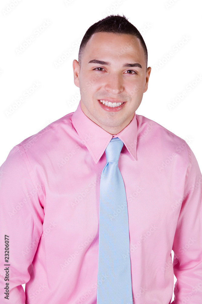 Close up on a Hispanic Businessman Close up on a Hispanic Businessman
